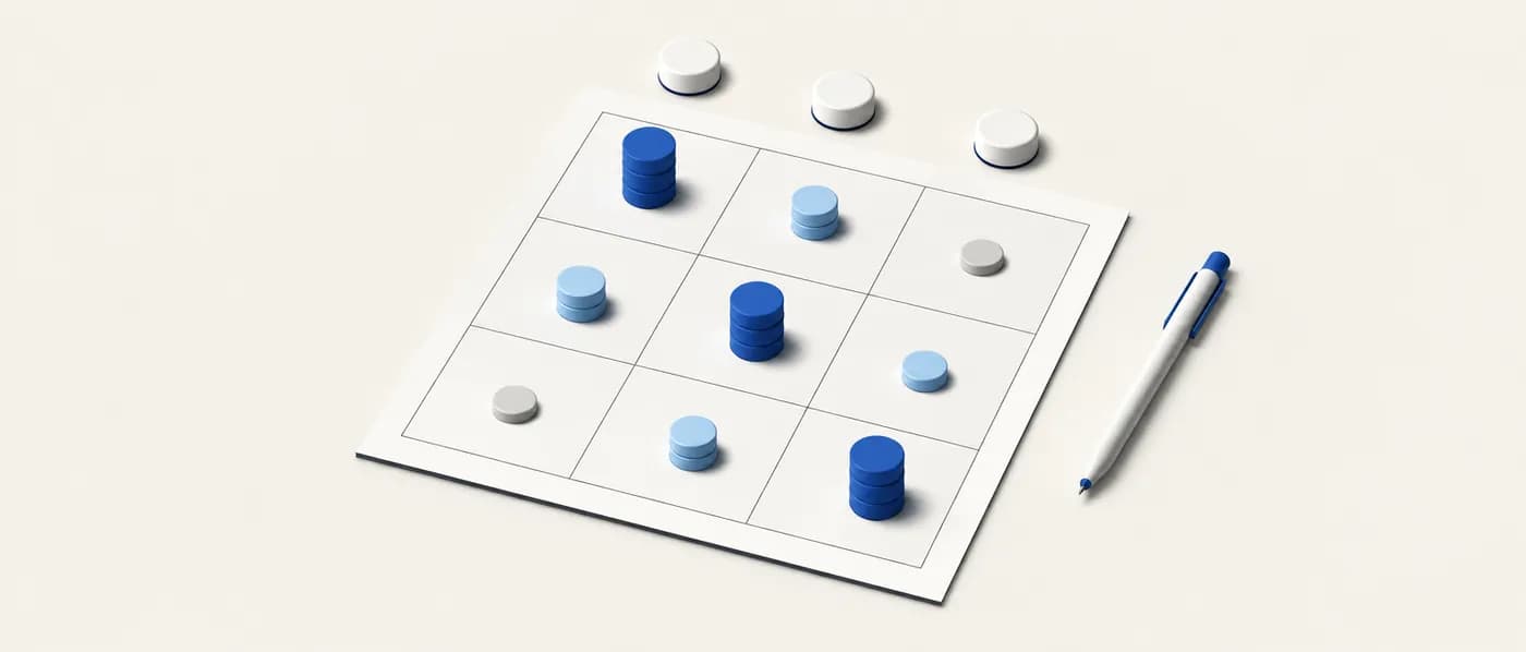 Illustration for the example: Labelling a candidate table for a steering meeting
