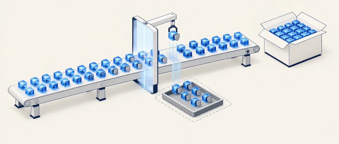 Illustration for the example: Catching a licence problem before it ships