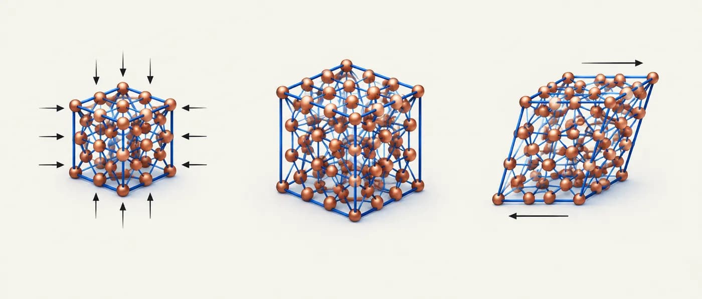 Illustration for the example: Copper from its elastic constants