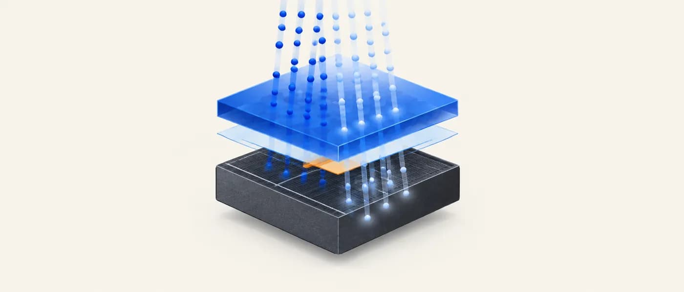 Illustration for the example: Choosing a top cell for a silicon tandem
